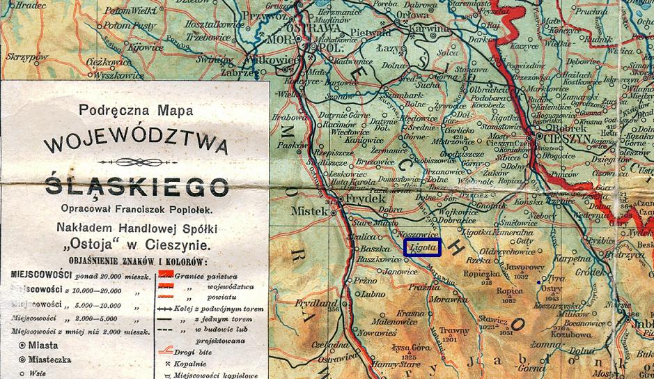 VysniLhoty on map 1921 Silesia.JPG