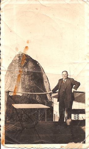 Joseph at Hat of Sugar in Rio de Janeiro 1937